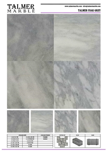 Talmer Usak Grey Marble Tiles & Slab Talmer Usak Grey Marble Tiles & Slab