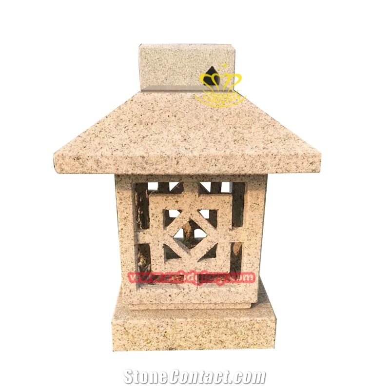 Japanese Style Marble Garden Lamp Lantern