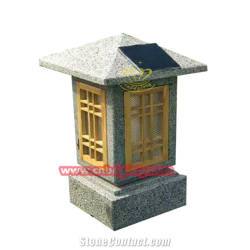 Japanese Style Marble Garden Lamp Lantern