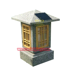 Japanese Style Marble Garden Lamp Lantern