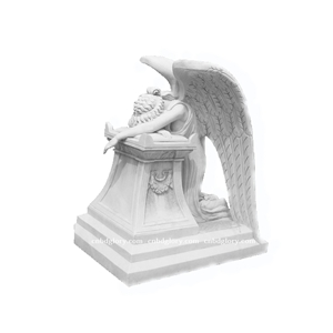 Marble Weeping Angel Tombstone Headstone