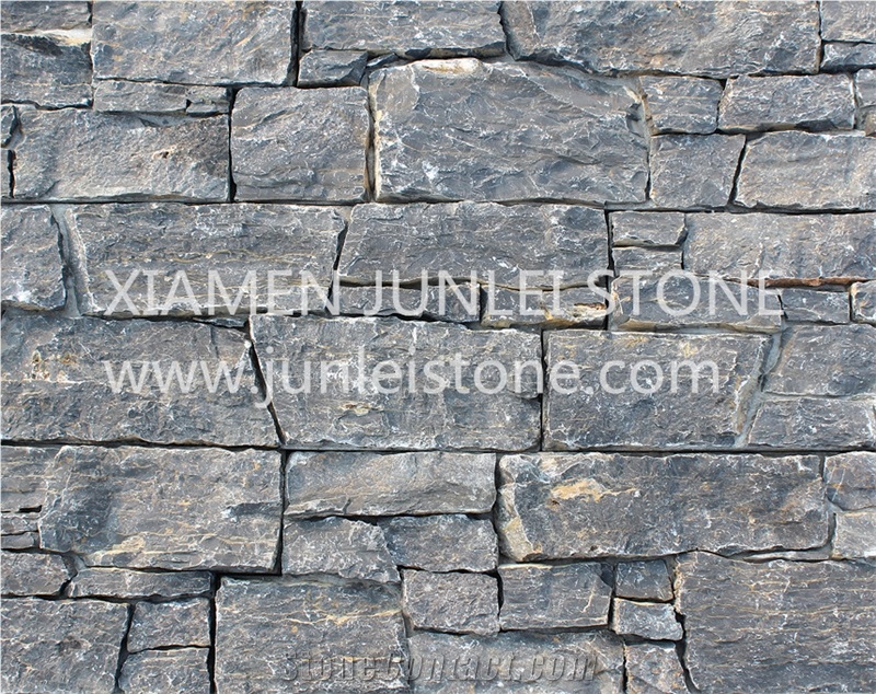 Cement Stone Panel,Loose Stone Veneers Black Slate