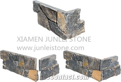 Cement Stone Panel,Loose Stone Veneers Black Slate