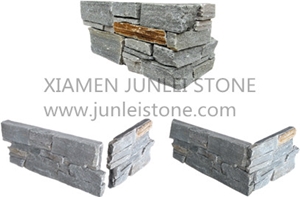 Cement Stone Panel Loose Stone Veneers Green Slate