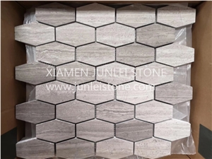 Mosaic Wall Mosaic Kitchen Mosaic Hexagon Mosaic