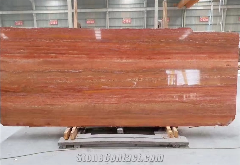 Red Travertine, Akdag Red Travertine