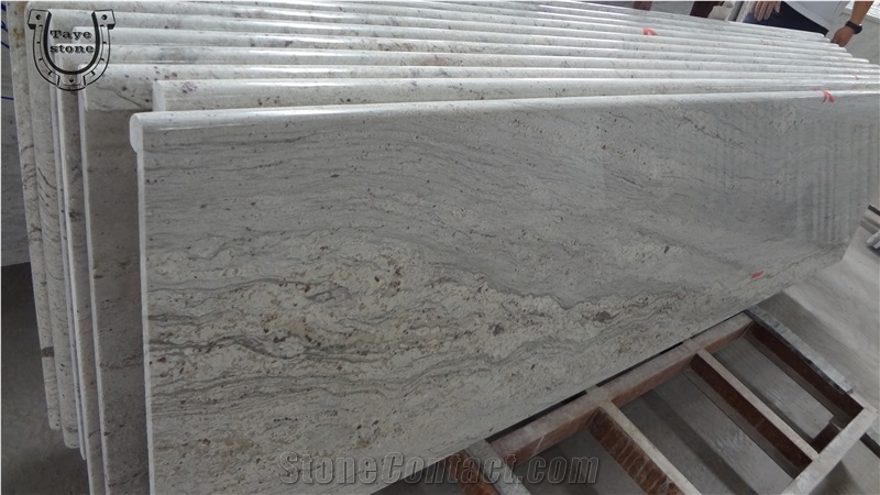 White Granite River White Countertops
