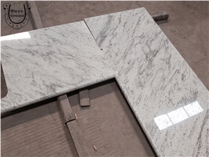 White Granite River White Countertops