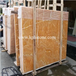 Agate Jade Orange Onyx Slabs Hotel Projects