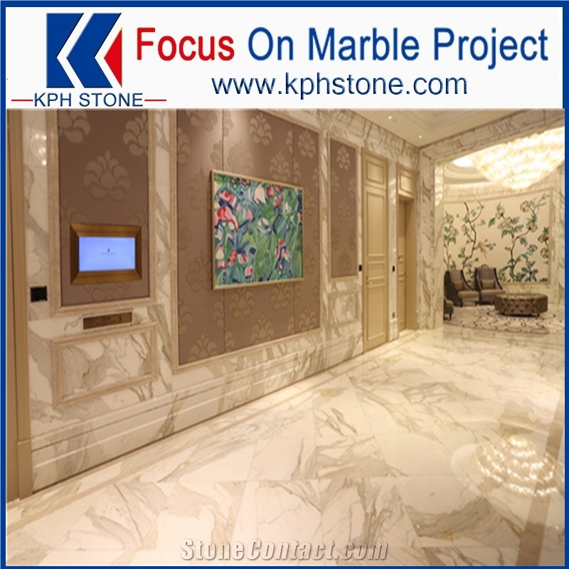 Calacatta White Marble in Macau Casinos