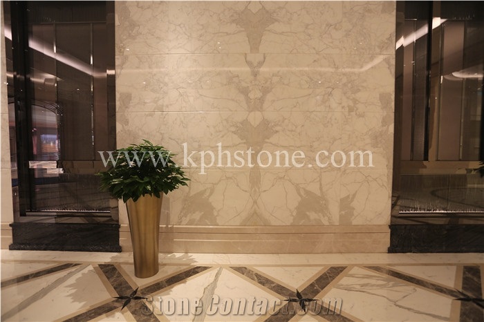 Calacatta White Marble in Macau Casinos