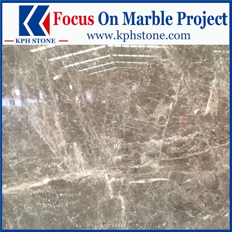 Dark Grey Polished Galaxy Marble Flooring Tiles