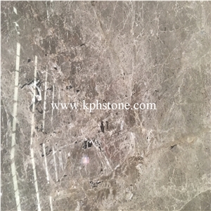 Dark Grey Polished Galaxy Marble Flooring Tiles
