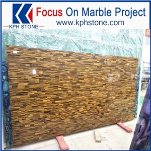 Golden Tiger Eye Agate Slabs for the Star Hotel