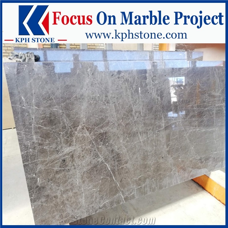 Gray Grey Galaxy Marble Slab Directly Sales