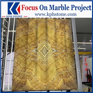 Jalisco Orange Tropical Onyx Tiles&Slabs