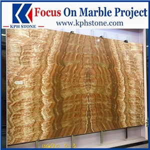 Jalisco Orange Tropical Onyx Tiles&Slabs