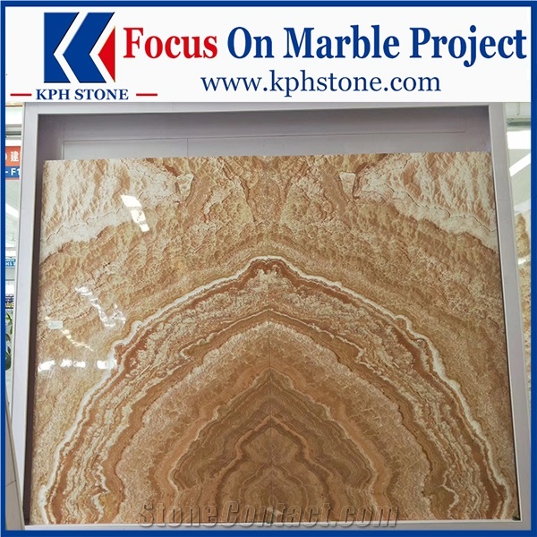 Jalisco Orange Tropical Onyx Tiles&Slabs