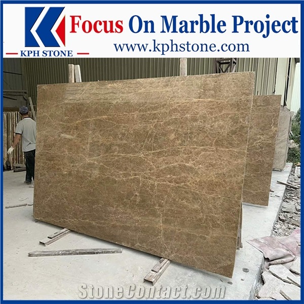 Light Emperador Marble Wall Cladding Tiles