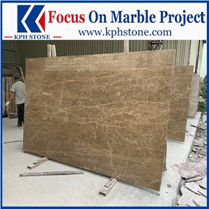 Light Emperador Marble Wall Cladding Tiles