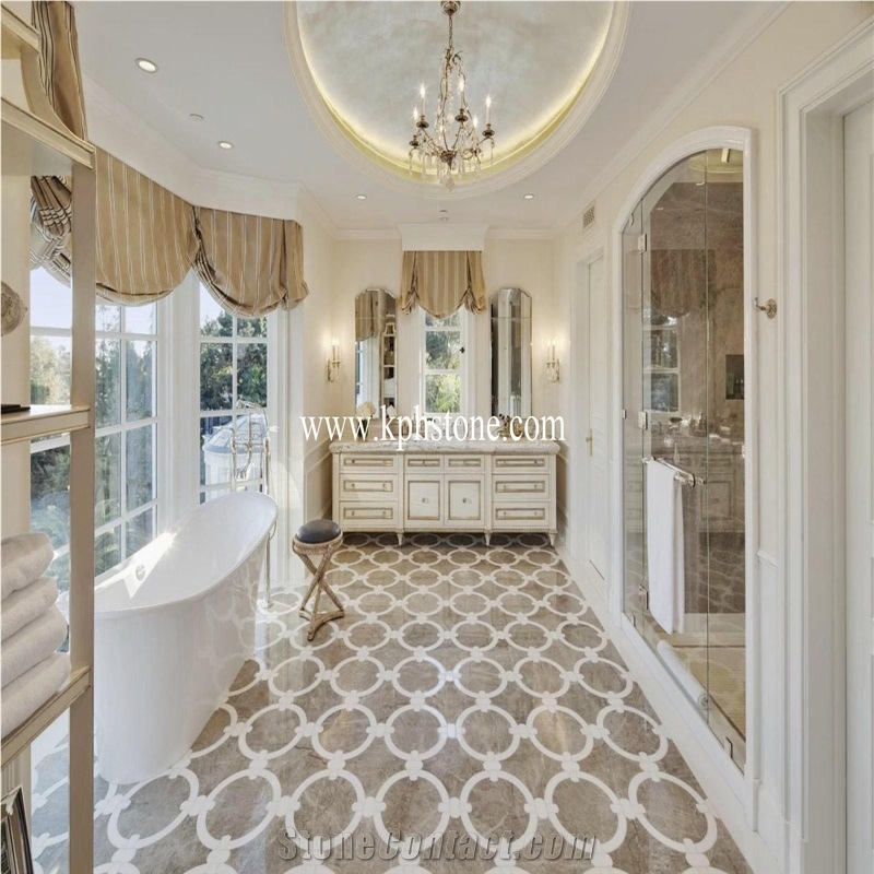 Marble Decorative Medallions Pattern for Hotels
