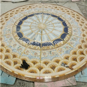 Marble Decorative Medallions Pattern for Hotels