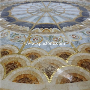Marble Decorative Medallions Pattern for Hotels