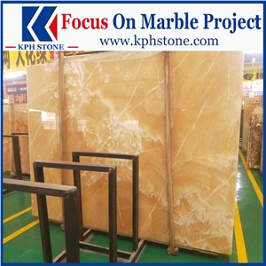 Onice Ambra Orange Onyx Tile&Slab for Galaxy Macau