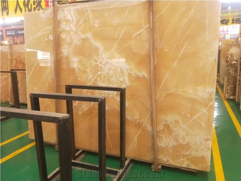 Orange Cappuccino Onyx Tiles&Slabs for the Langham