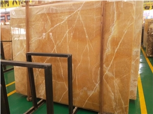 Orange Cappuccino Onyx Tiles&Slabs for the Langham