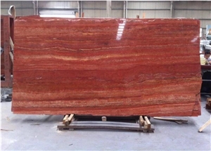 Popular Persian Red Travertine in China Market