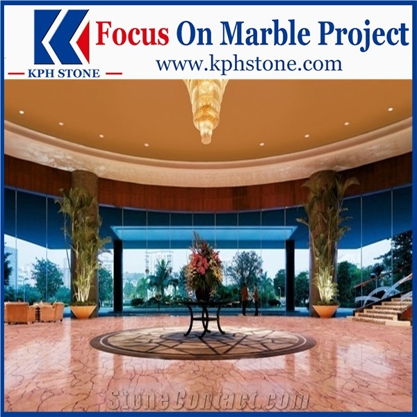 Rosa Valencia Cream Marble Floor Slabs&Tiles