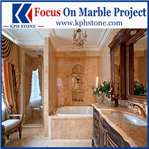 Rosa Valencia Cream Marble Floor Slabs&Tiles