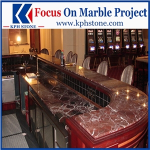 Rosso Lepanto Marble Kitchen Countertops