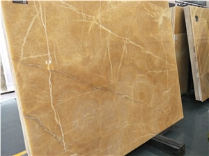 Semitransparent Orange Bojnord Onyx