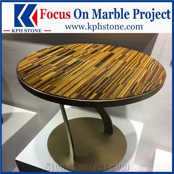 Tiger Eye Agate Gemstone Tile for Hotel&Villa