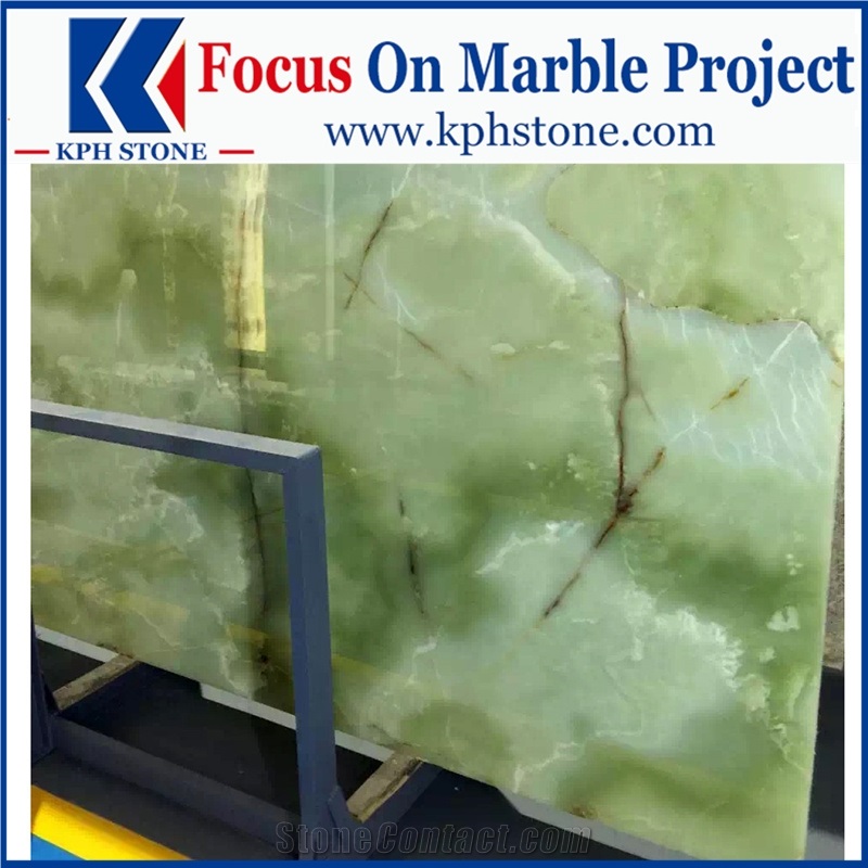 Top Green Onyx Slabs
