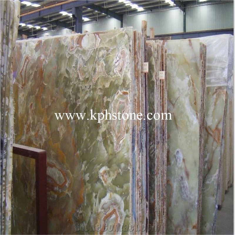 Top Green Onyx Slabs