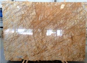 Yellow Grain Babylon Gold Marble Slabs