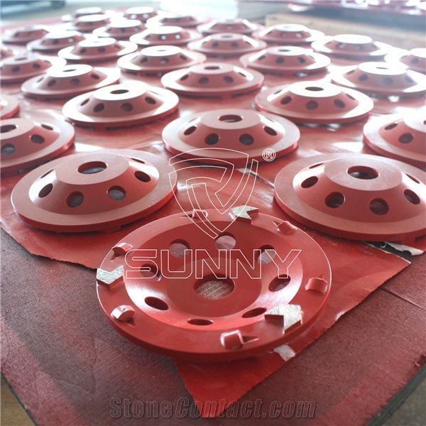 Pcd Segment Diamond Grinding Cup Wheel