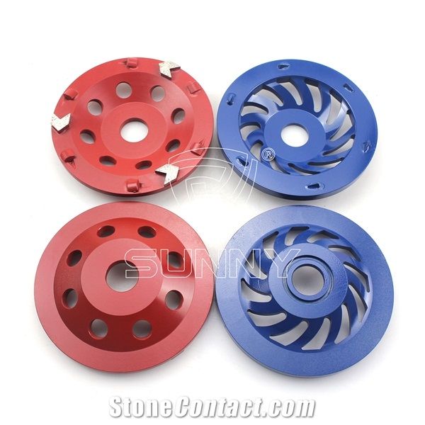 Pcd Segment Diamond Grinding Cup Wheel