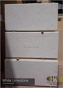 Limra Limestone Bush Hammered Finish for Walling