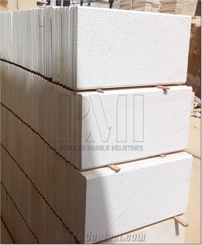 Limra Limestone Bush Hammered Finish for Walling