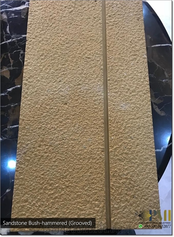Yellow Sandstone Natural Wall Cladding Stone
