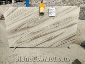 Bruno White Marble Slabs