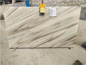 Bruno White Marble Slabs