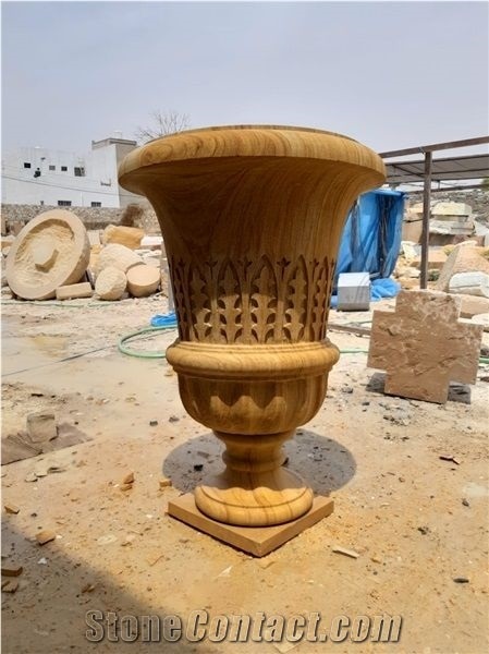 Teakwood Sandstone Blocks
