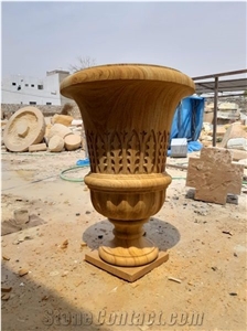 Teakwood Sandstone Blocks
