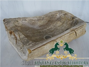 Petrified Wood Washbasin Rectangular Washbasin