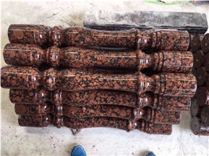Karelia Red Granite Balustrade & Railing